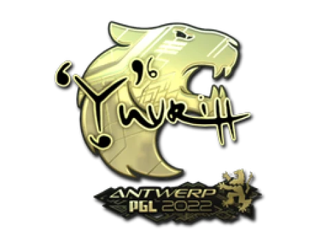 Sticker Yuurih Gold Antwerp 2022 CS GO Buy Sell On Market CS GO